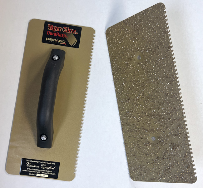 Tiger Claw Tungsten Carbide Sanding Rasp 6